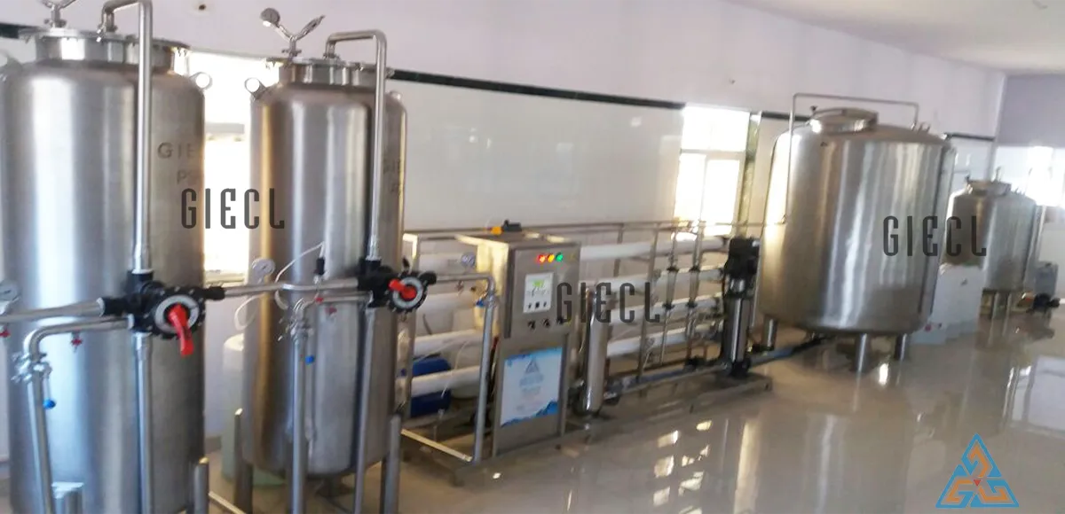 3000 LPH ISI Mineral water Plant