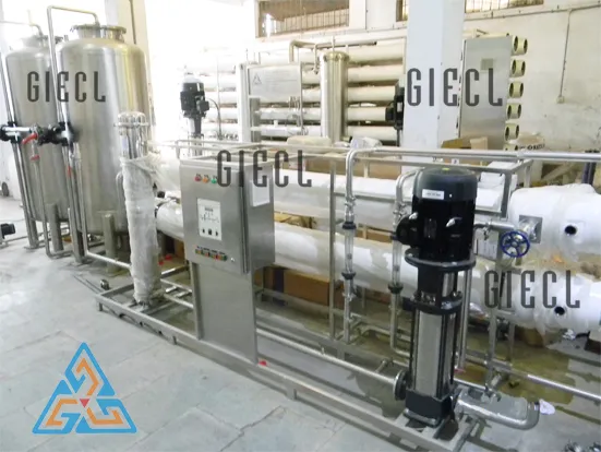 8000 LPH Mineral Water Plant