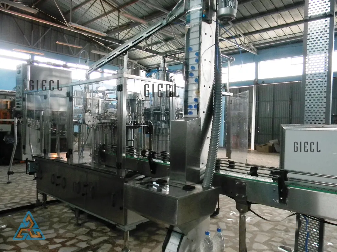 5400 Bottles per hour Fully Automatic Washing, Filling and capping machine
