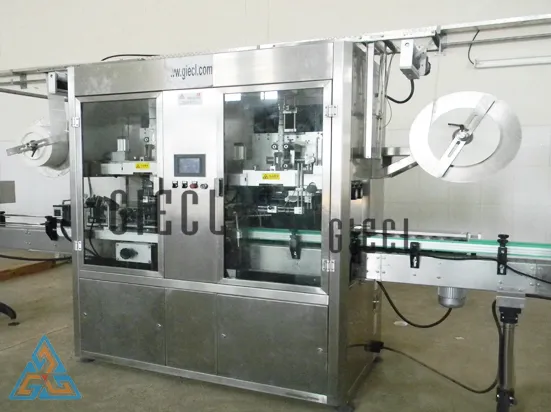 Online Automatic PVC Sleeve Shrink Labeling Machine