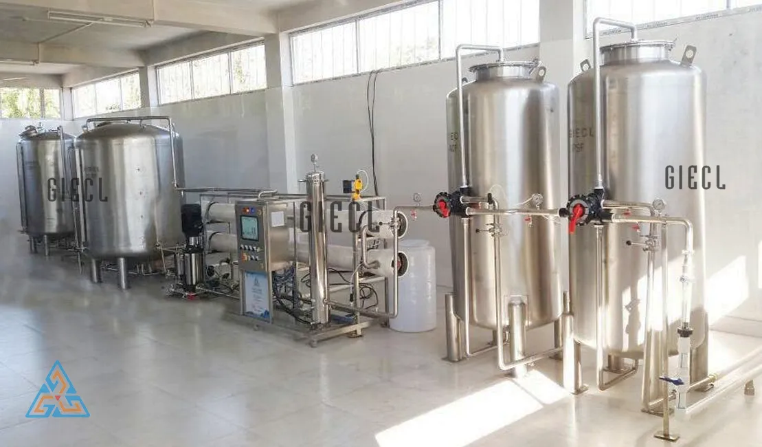 6000 LPH Mineral Water Plant