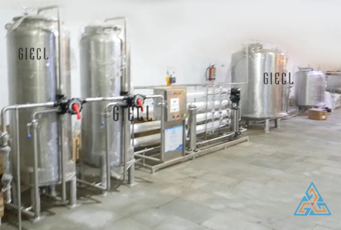 4000 LPH Mineral Water Processing plant